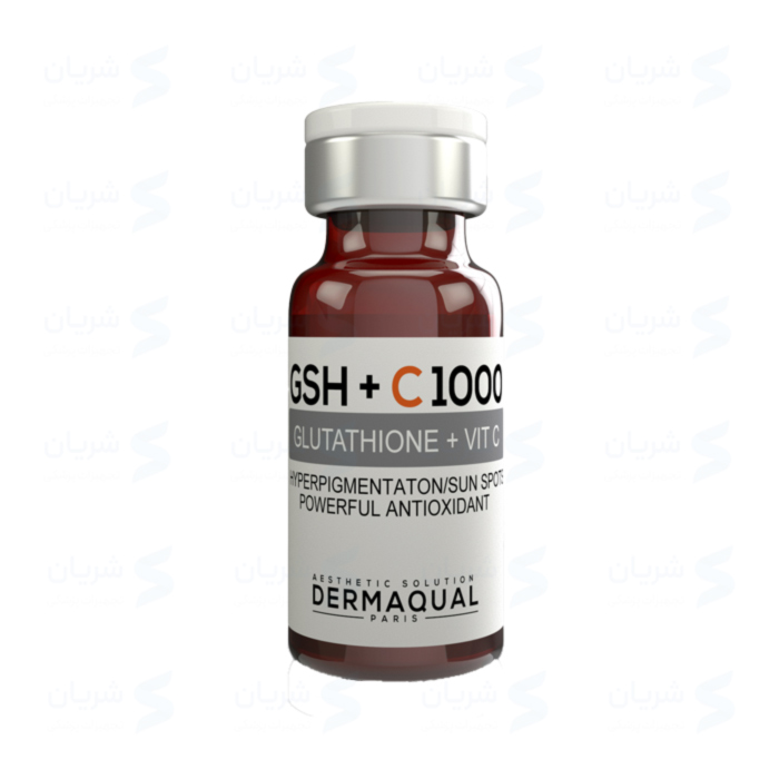 محلول مزوتراپی Dermaqual GSH + C1000 (درماکوال جی اس اچ + سی1000)