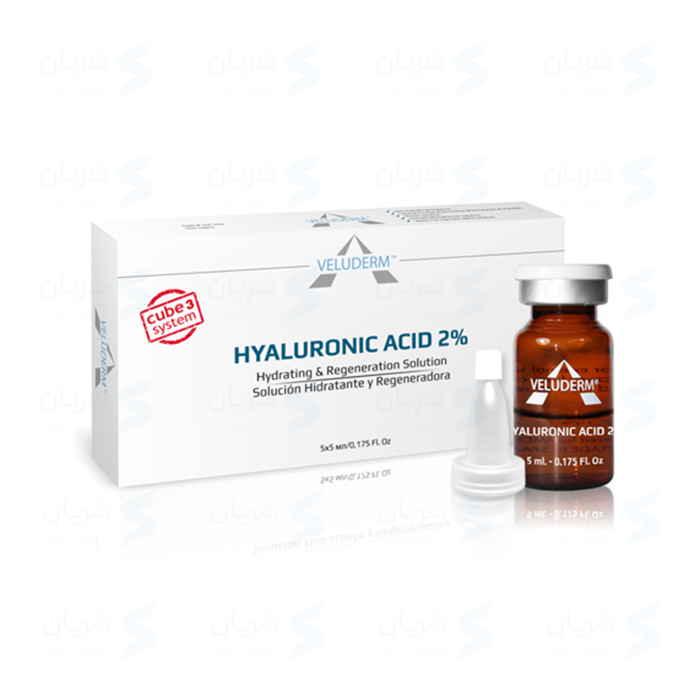 محلول مزوتراپی Veluderm Hyaluronic Acid 2%