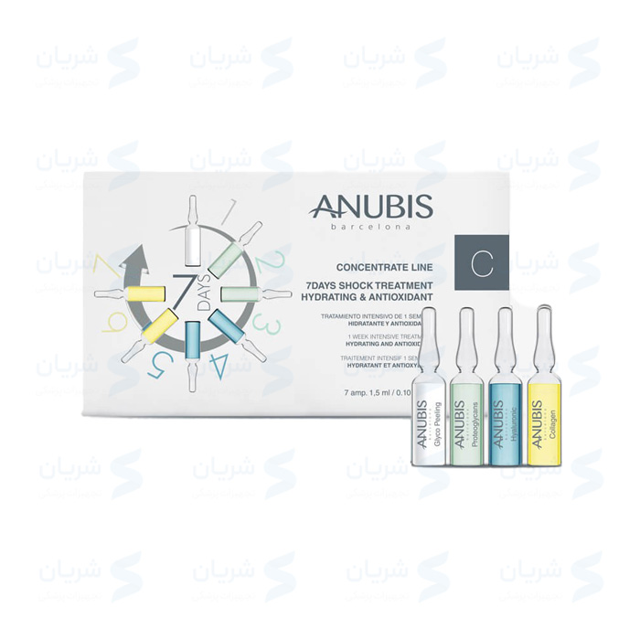 پک هفت روز شوک جوانساز آنوبیس Anubis Seven Days Shock Treatment Anti-Aging & Lifting