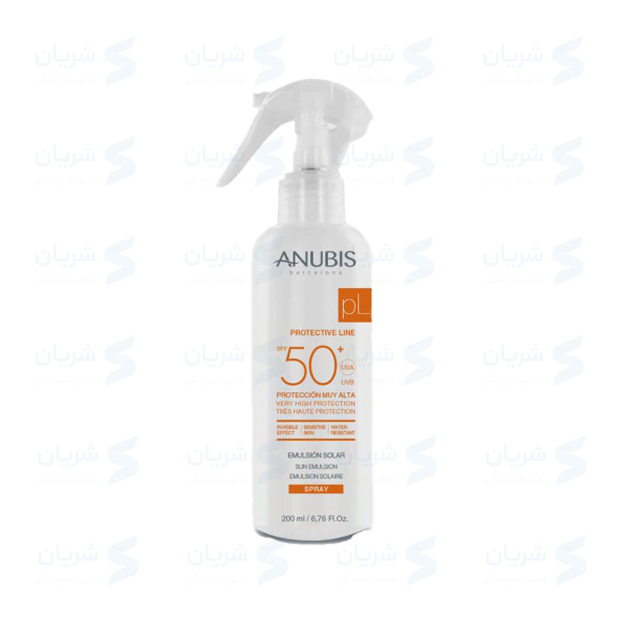 ضد آفتاب 200 میل آنوبیس Anubis Spf 50+ Sun Emulsion Spray