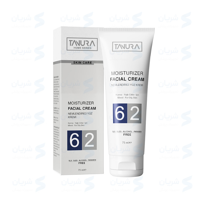 کرم مرطوب کننده صورت 6.2 تنورا Tanura Moisturizer Facial Cream