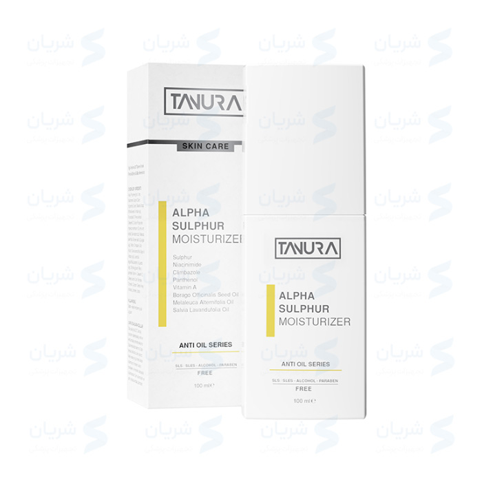 مرطوب‌کننده آلفا سولفور تنورا Tanura Alpha Sulphur Moisturizer