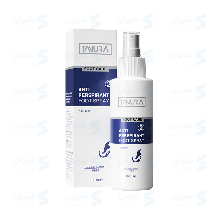 اسپری ضد تعریق پای تنورا Tanura Antiperspirant Foot Spray