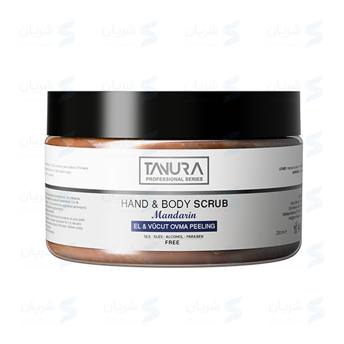 اسکراب دست و بدن ماندارین تنورا Tanura Mandarin Hand & Body Scrub