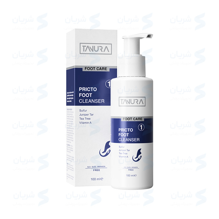 پاک‌کننده پای پرکتو تنورا Tanura Pricto Foot Cleanser