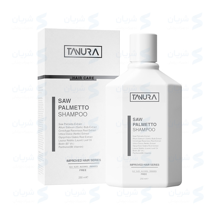 شامپو ساو پالمتو تنورا Tanura Saw Palmetto Shampoo