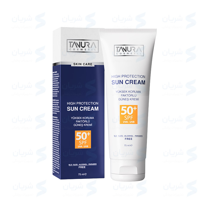 کرم ضد آفتاب تنورا Tanura Sun Cream SPF 50+