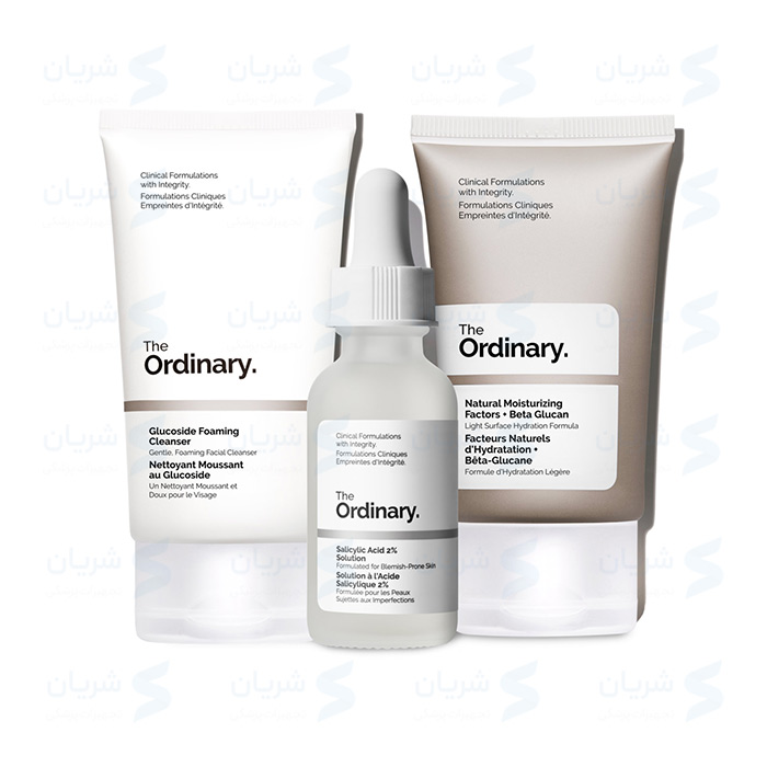 ست روتین اوردینری مدل د کلیر | The Ordinary The Clear Routine Set