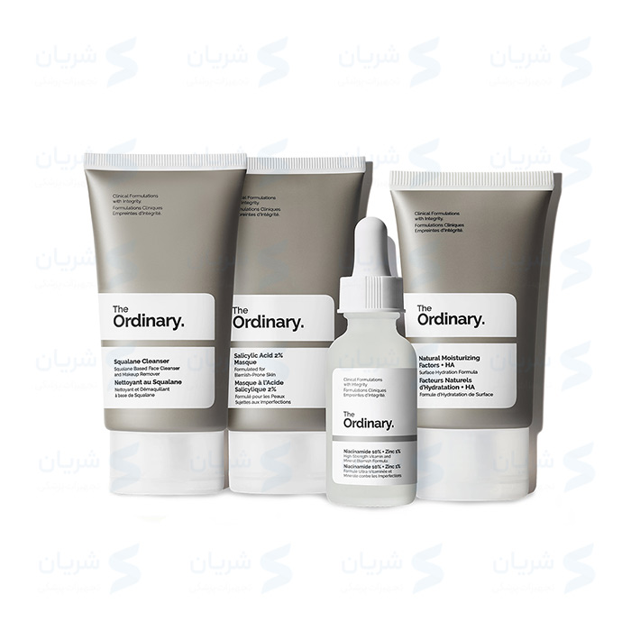 ست روتین ضد جوش و متعادل کننده چربی پوست بالانس اوردینری | The Ordinary Balance Routine Set