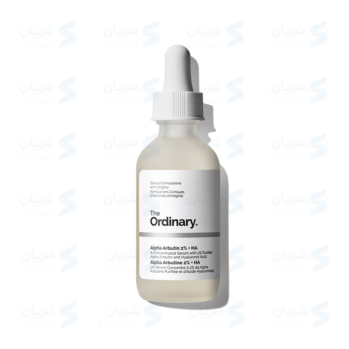 سرم آلفا آربوتین 2% + HA اوردینری ضد لک | The Ordinary Alpha Arbutin 2% + HA حجم 30 میل