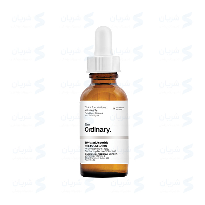 سرم اتیلیتد آسکوربیک اسید 15% اوردینری | The Ordinary Ethylated Ascorbic Acid 15% Solution حجم 30 میل