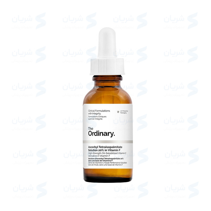 سرم اسکوربیل تترا ایزوپالمیتات ۲۰% در ویتامین F اوردینری | The Ordinary Ascorbyl Tetraisopalmitate Solution 20% in Vitamin F