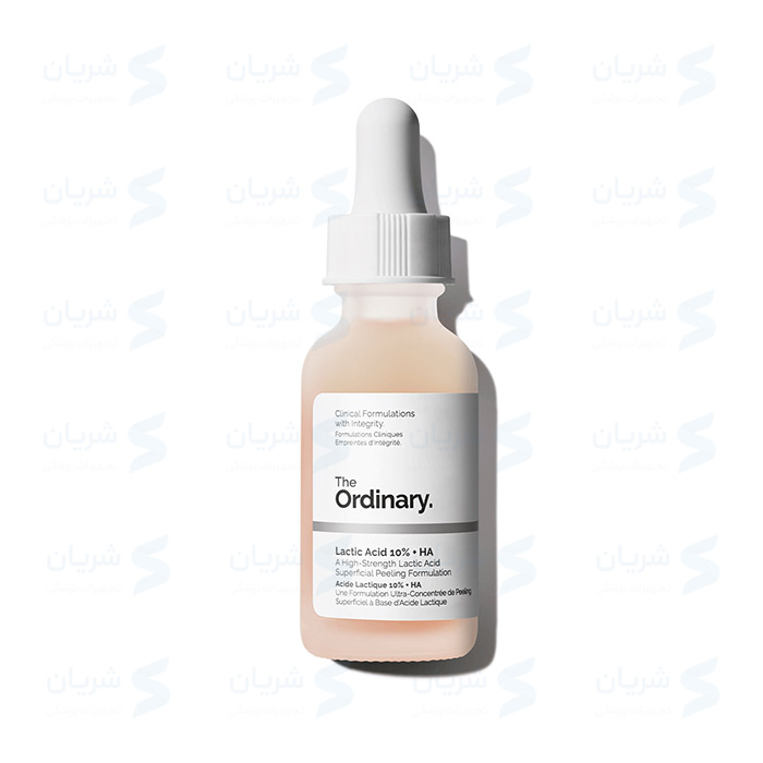 سرم لاکتیک اسید 10% اوردینری لایه‌بردار ملایم | The Ordinary Lactic Acid 10% + HA حجم 30 میل