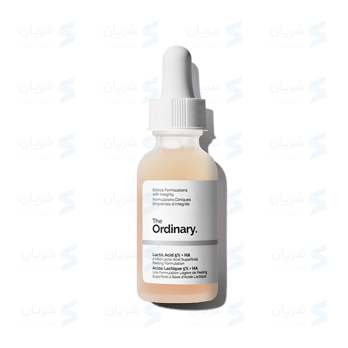 سرم لاکتیک اسید 5% اوردینری لایه‌بردار | The Ordinary Lactic Acid 5% + HA حجم 30 میل