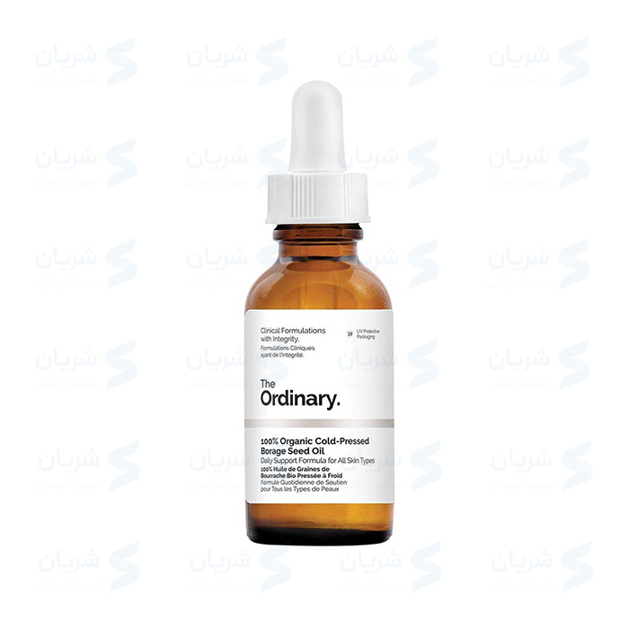 سرم پوست روغن دانه گل گاوزبان (بوراژ) اوردینری | The Ordinary 100% Organic Cold-Pressed Borage Seed Oil حجم 30 میل