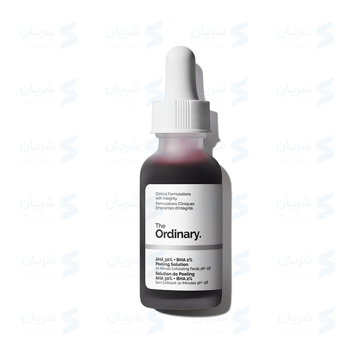 سرم پیلینگ اوردینری لایه بردار قوی | The Ordinary AHA 30% + BHA 2% Peeling Solution حجم 30 میل