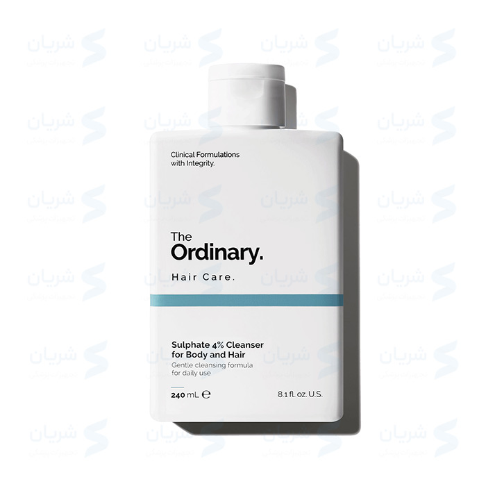 شامپو ملایم بدن و مو اوردینری حاوی 4% سولفات | The Ordinary Sulphate 4% Cleanser for Body and Hair