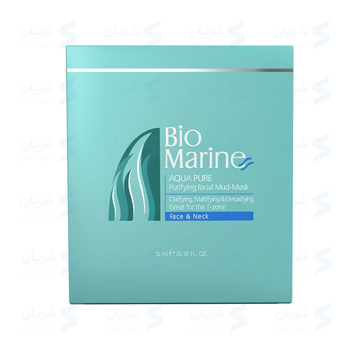 ماسک صورت حاوی کائولن بایومارین | BioMarine Aqua Pure Purifying Facial Mud-Mask