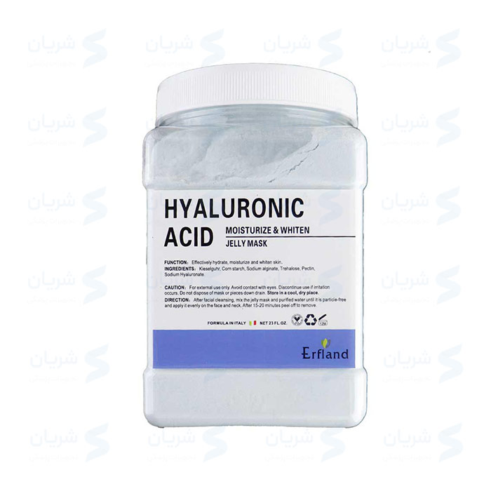 ماسک هیدروژلی هیالورونیک ارفلند Erfland Hyaluronic Acid Jelly Mask