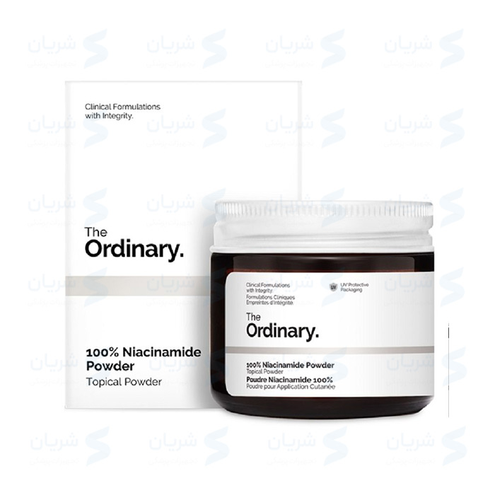 پودر ضد جوش نیاسینامید اوردینری 20 گرم | The Ordinary 100% Niacinamide Powder