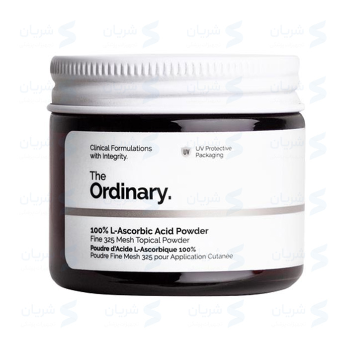 پودر ضد لک و روشن کننده صورت ال – آسکوربیک اسید اوردینری | The Ordinary 100% L-Ascorbic Acid Powder حجم 20 گرم