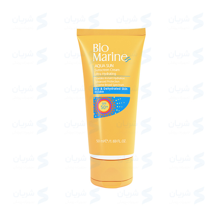 کرم ضد آفتاب رطوبت رسان +SPF50 بایومارین | BioMarine Aqua Sun Ultra Hydrating Sunscreen Cream