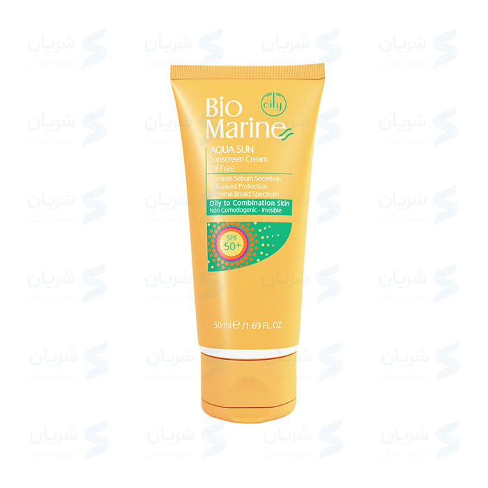 کرم ضد آفتاب فاقد چربی +SPF50 بایومارین | BioMarine Aqua Sun Oil Free Sunscreen SPF50+