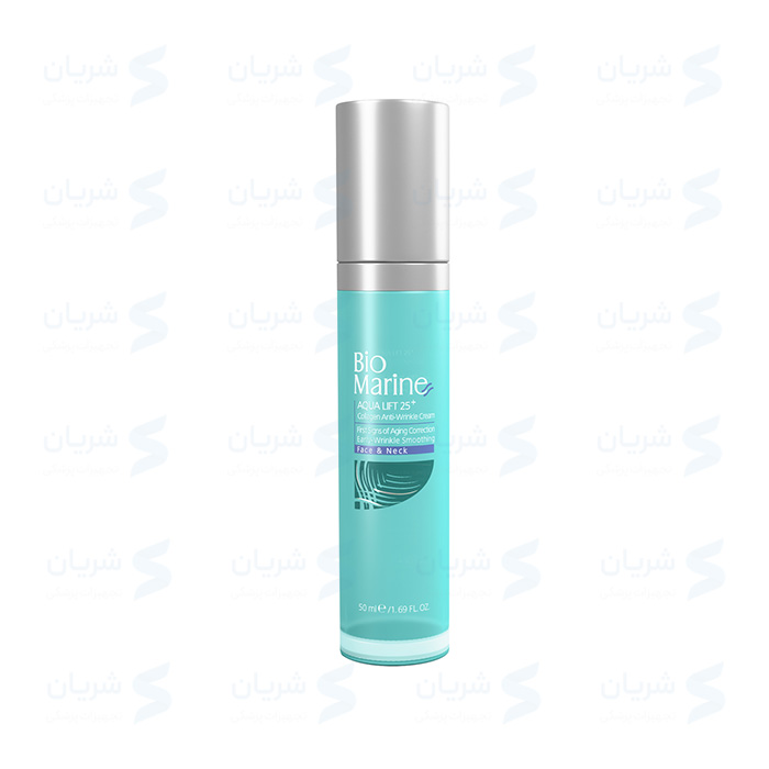 کرم ضد چروک حاوی کلاژن بایومارین | BioMarine Aqua Lift 25+ Collagen Anti-Wrinkle Cream