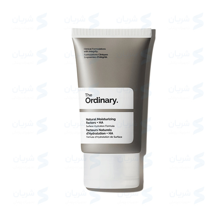 کرم مرطوب کننده و آبرسان طبیعی اوردینری | The Ordinary Natural Moisturizing Factors + HA حجم 30 میل