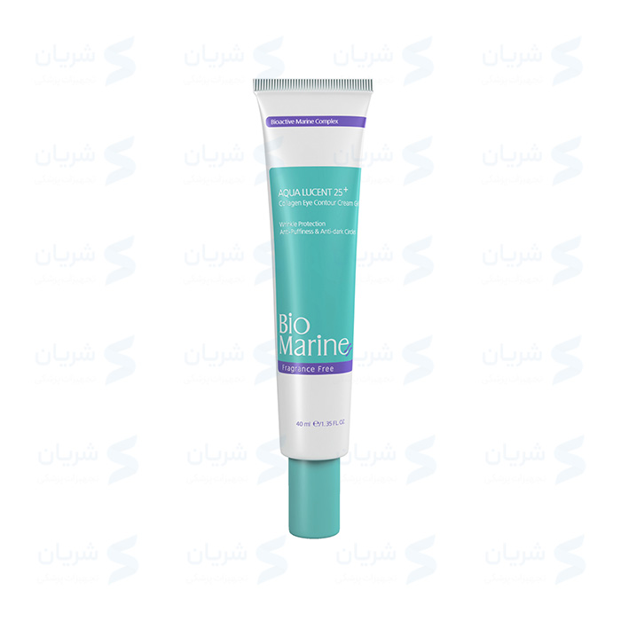 کرم ژل دور چشم حاوی کلاژن بایومارین Aqua Lucent 25+ Collagen Eye Contour Cream Gel