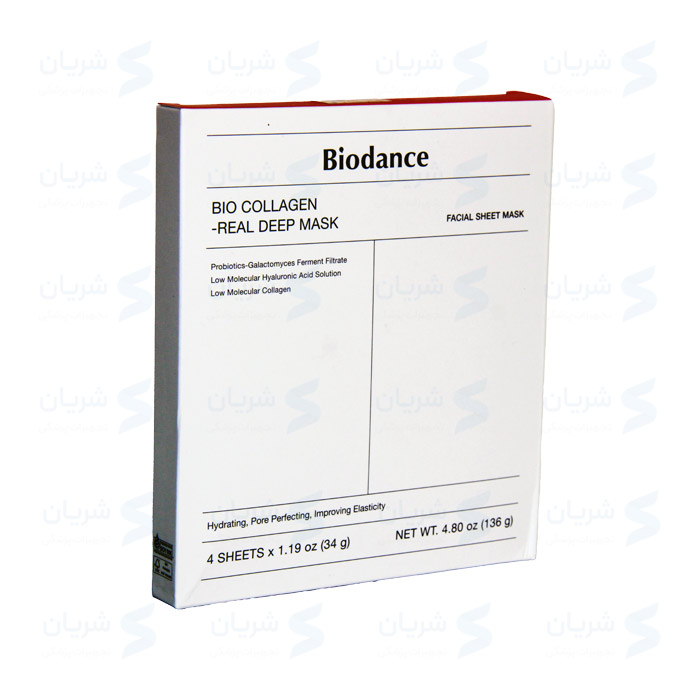 ماسک ورقه‌ای صورت بایودنس بایوکلاژن Biodance Bio Collagen – Real Deep Mask